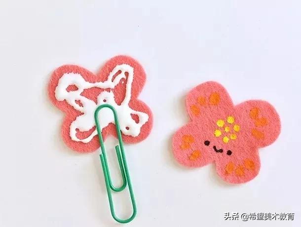 美育节手工作品表现美好假期,画室美术创意手工课