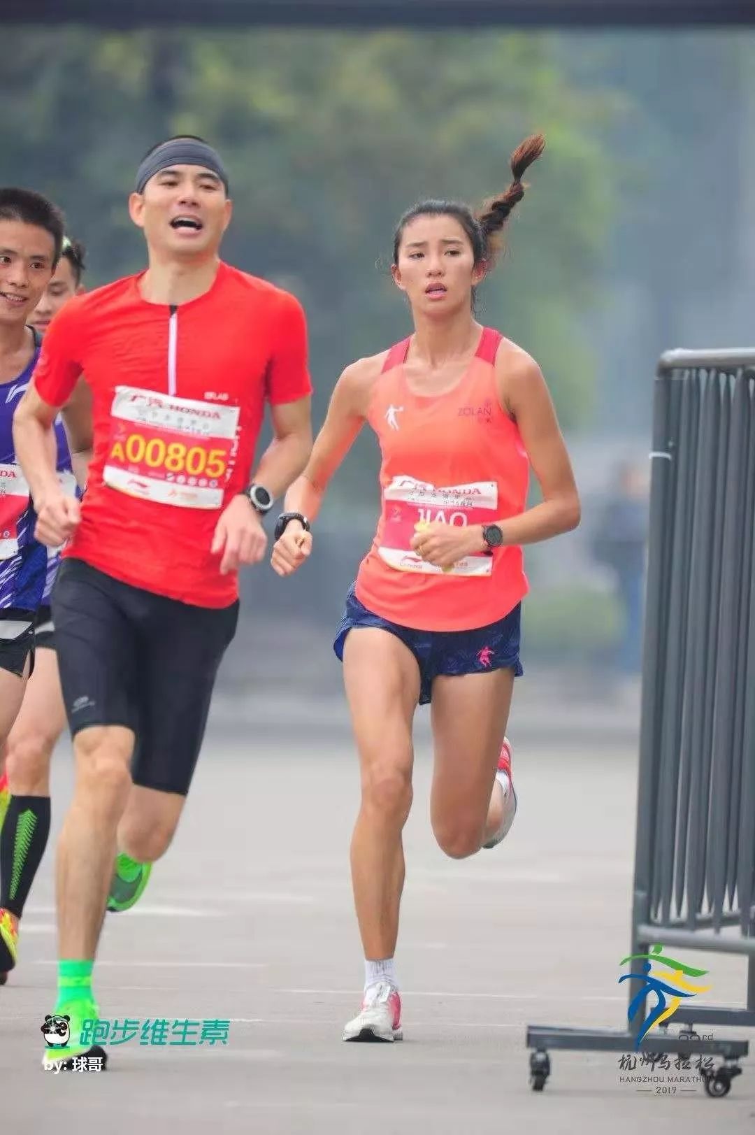 世界十大马拉松跑步大神,杭马女神跑姿