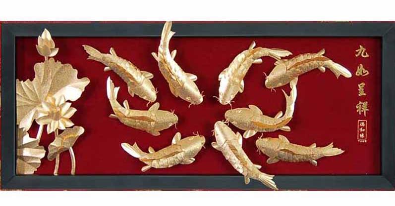 贴金箔的画,给画加画框多少钱