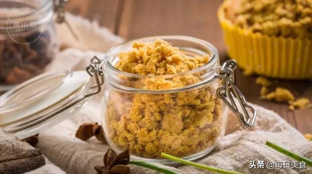 烘焙美食：肉松与肉松面包，人气网红，吃货无敌