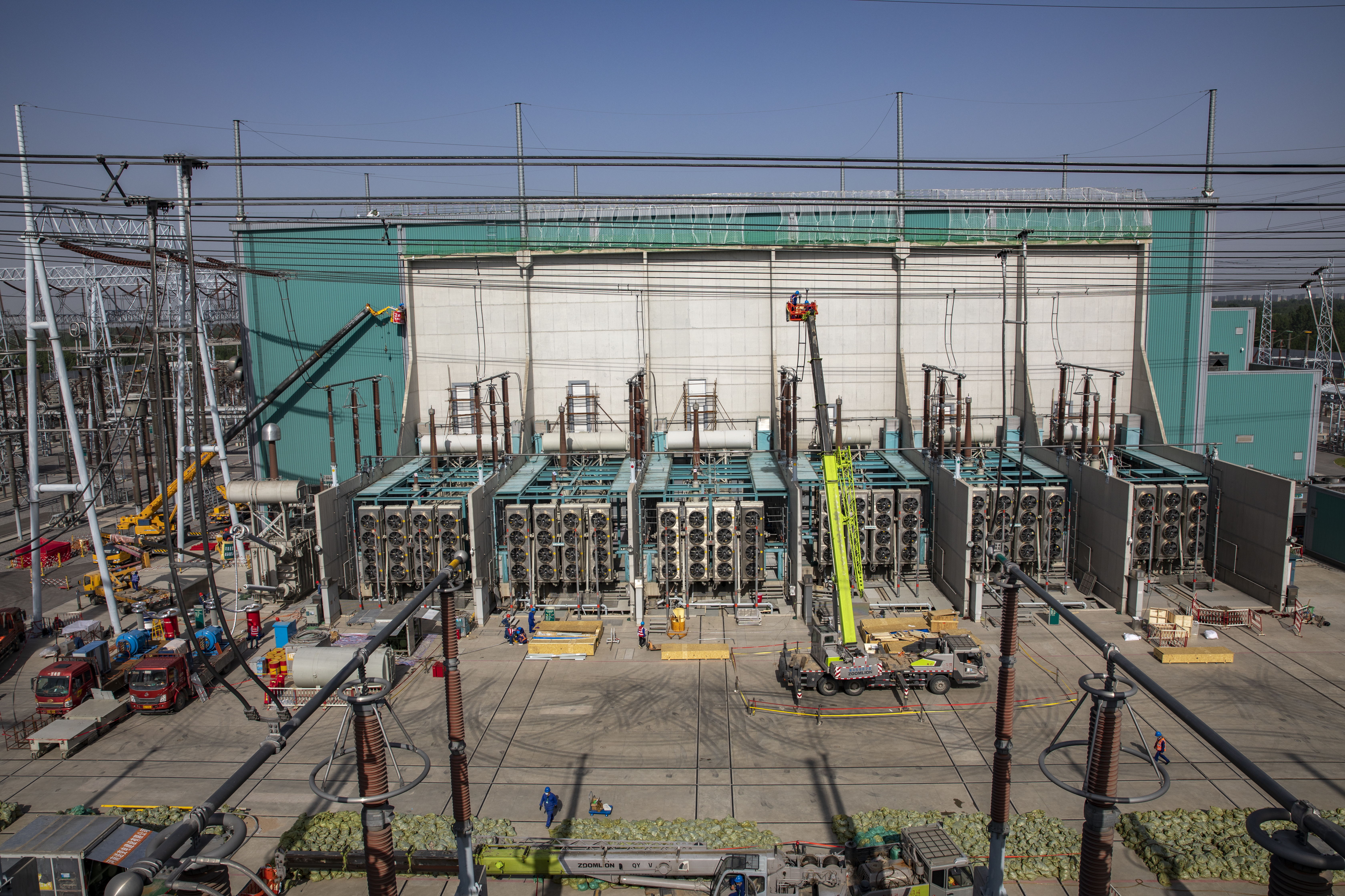 国网河南直流公司中州换流站,国家电网柴达木换流站