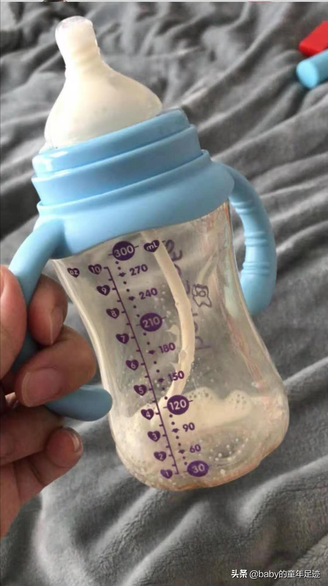 奶瓶防胀气防呛奶推荐babycare,奶瓶新生儿0-6个月防胀气防呛奶嘴