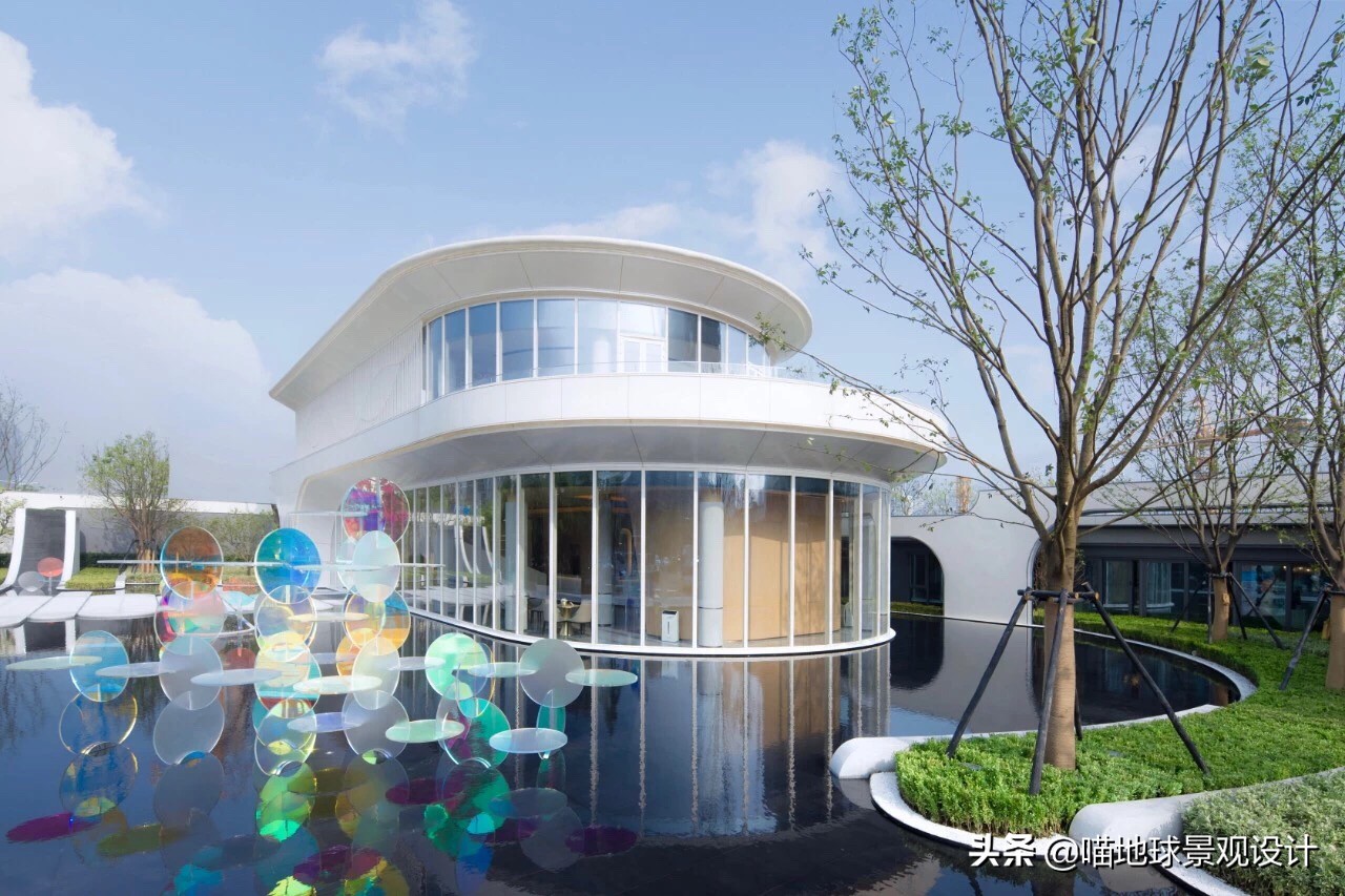 庭院景观设计60平,景观庭院设计大型造景