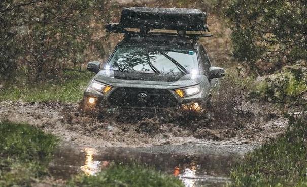 丰田rav4改装行李架,丰田rav4改装硬派越野