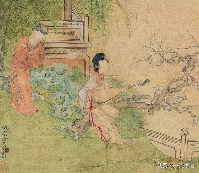 明仇英拍卖60亿的作品,明仇英桃源仙境图临摹