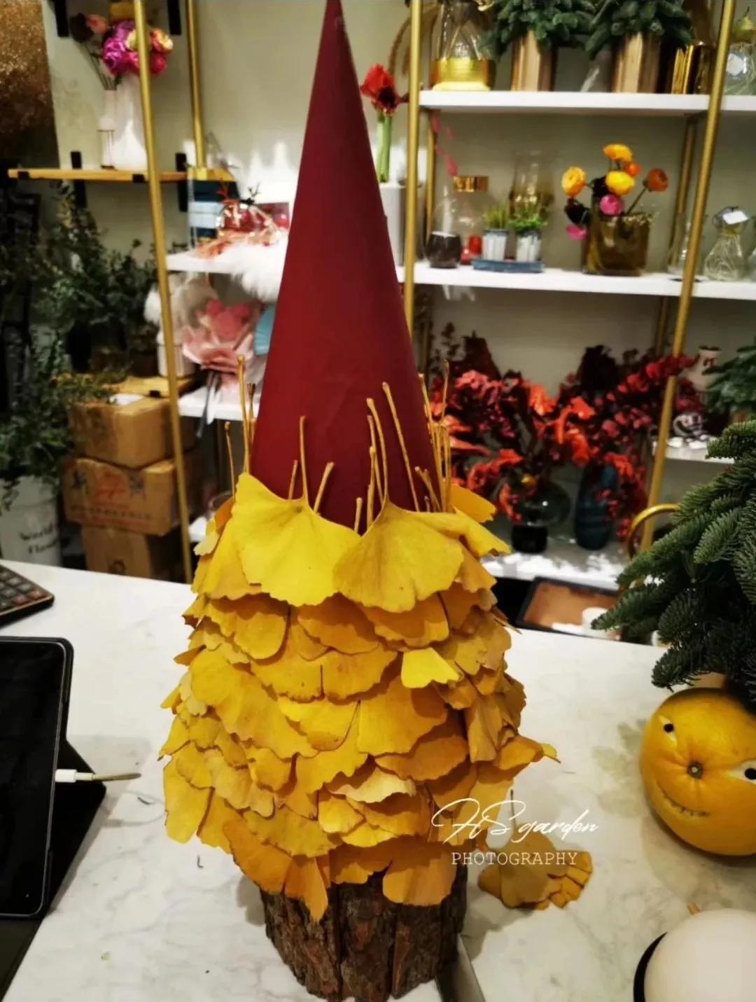 银杏叶咋做玫瑰花,银杏叶怎么做玫瑰花