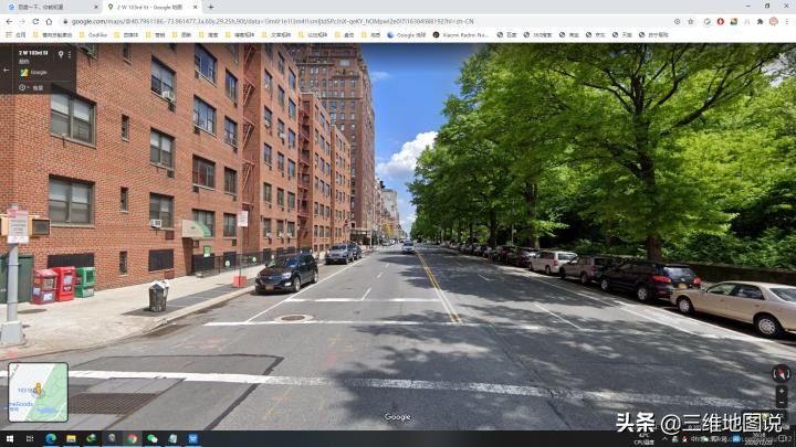 如何用谷歌地球看历史街景地图,谷歌地球的3d街景怎么做到的