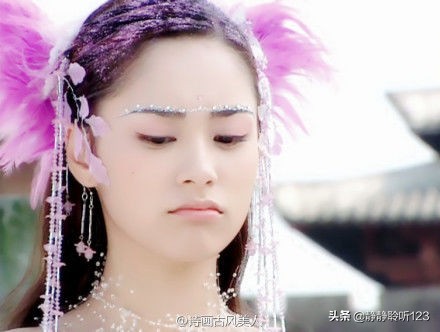 古装美女有名字的,名字带紫的女明星