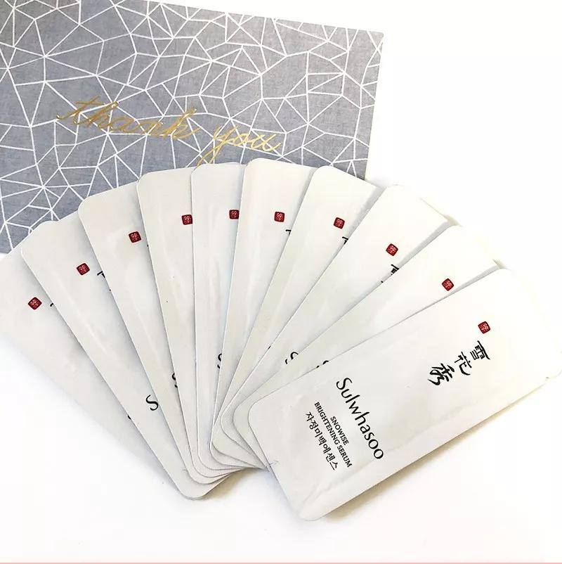 雪花秀精华小样都有什么,雪花秀安瓶精油小样