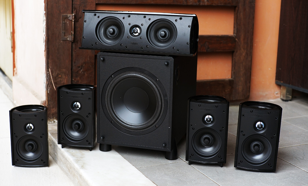 电视机配电影院音箱效果,电视机配家庭影院