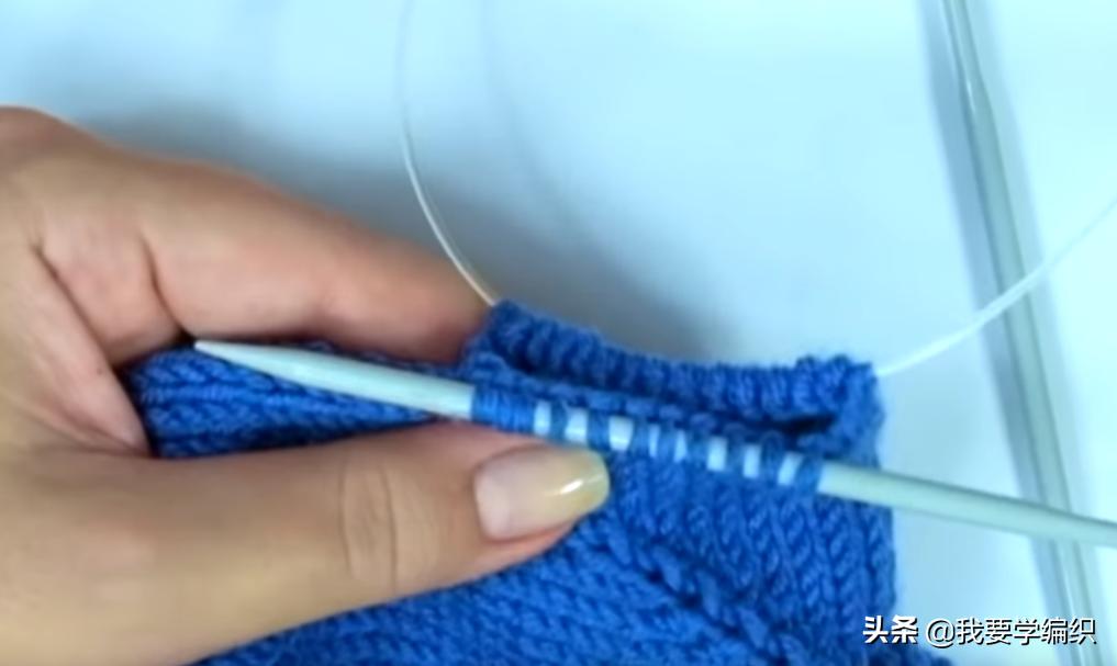 宝宝插肩袖开衫从下往上织的教程,织插肩方法从肩开始织