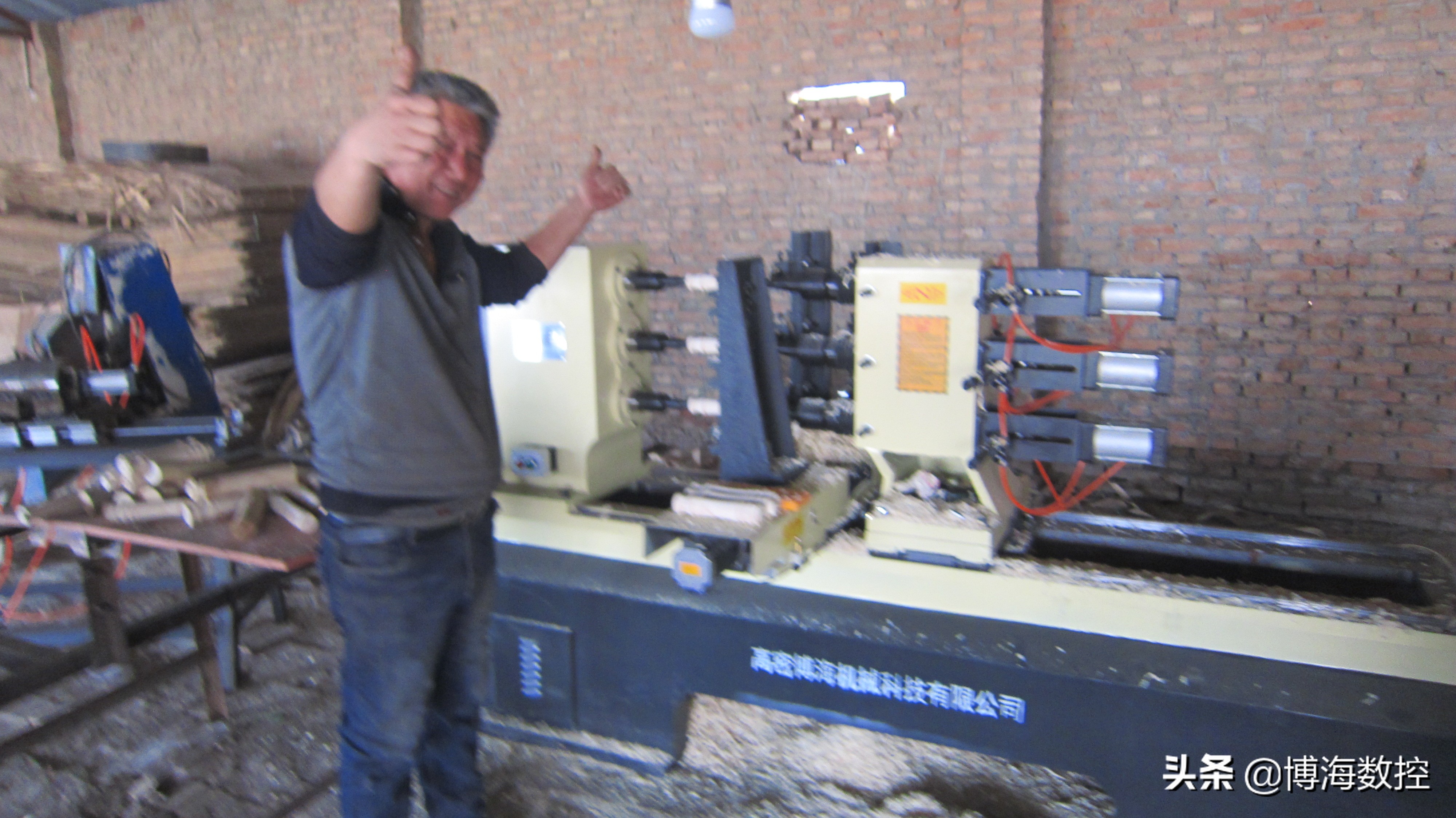 博海木工数控,山东高密博海数控木工车床