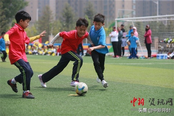 开封市顺河区区长杯校园足球联赛,开封市杏花营小学足球比赛