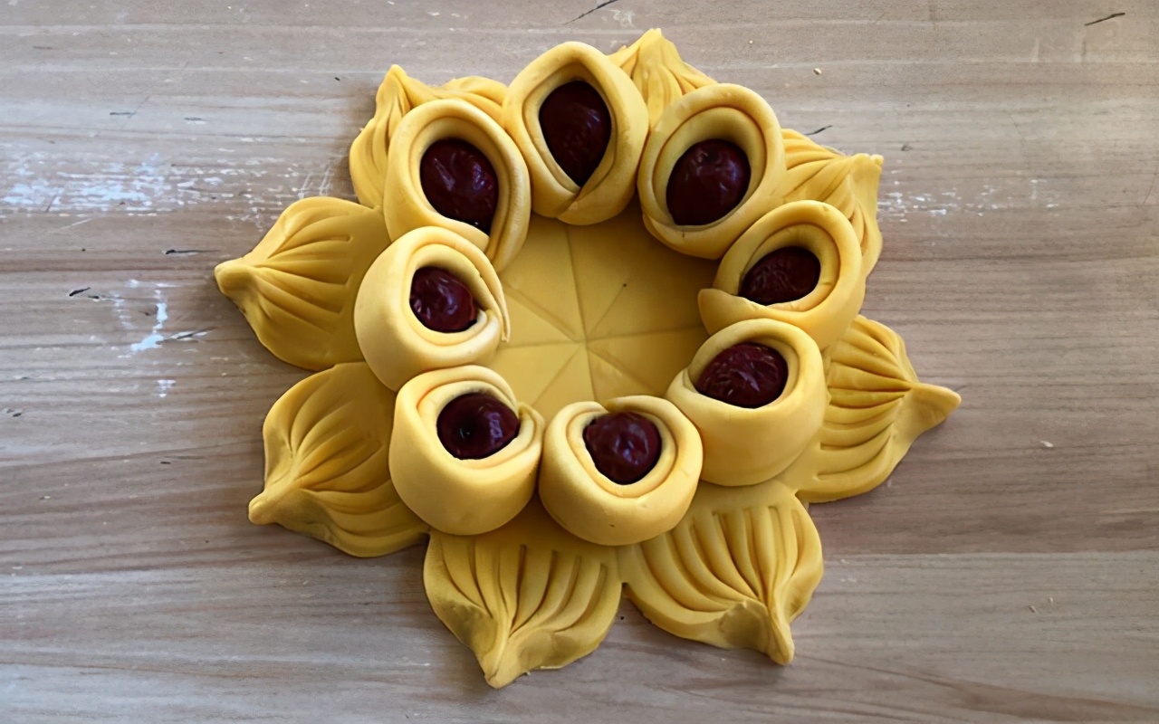 快过年了，教你做枣花馒头，5种做法个个颜值高寓意好，蒸蒸日上