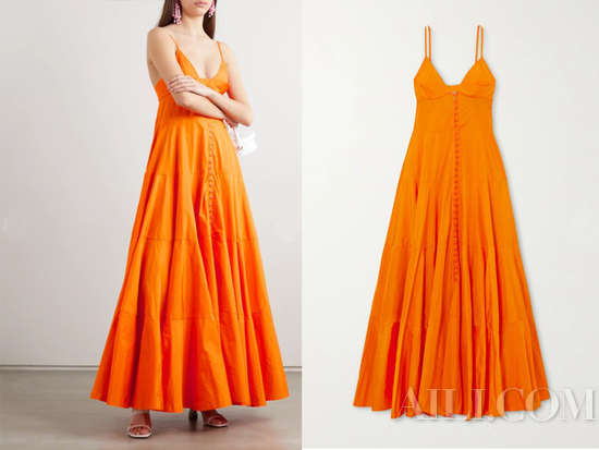 适合黄黑皮的橘色,黄皮适合穿亮橙色