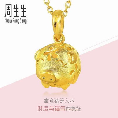 猪元素年货市场,猪元素黄金饰品图片