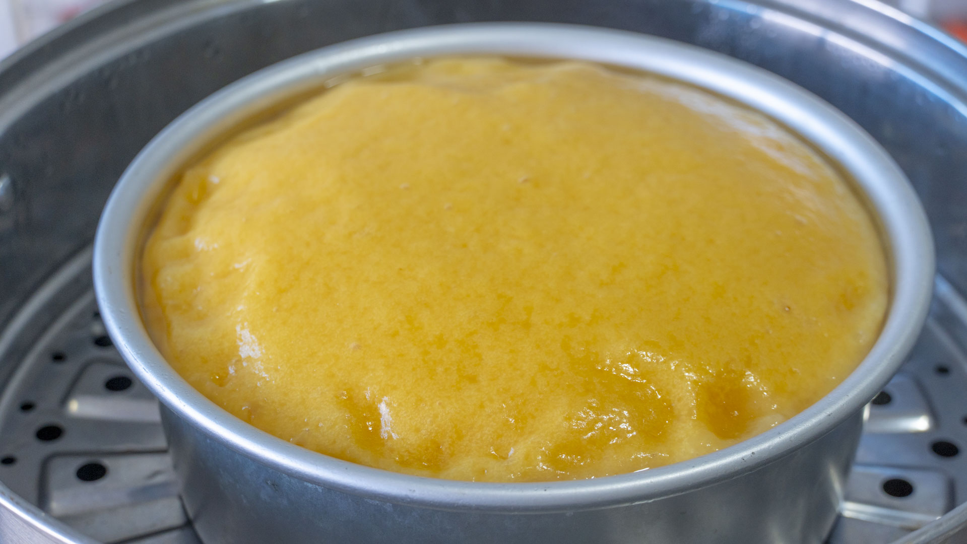 红薯发糕的简单做法不加酵母粉,红薯发糕做出来糯叽叽的