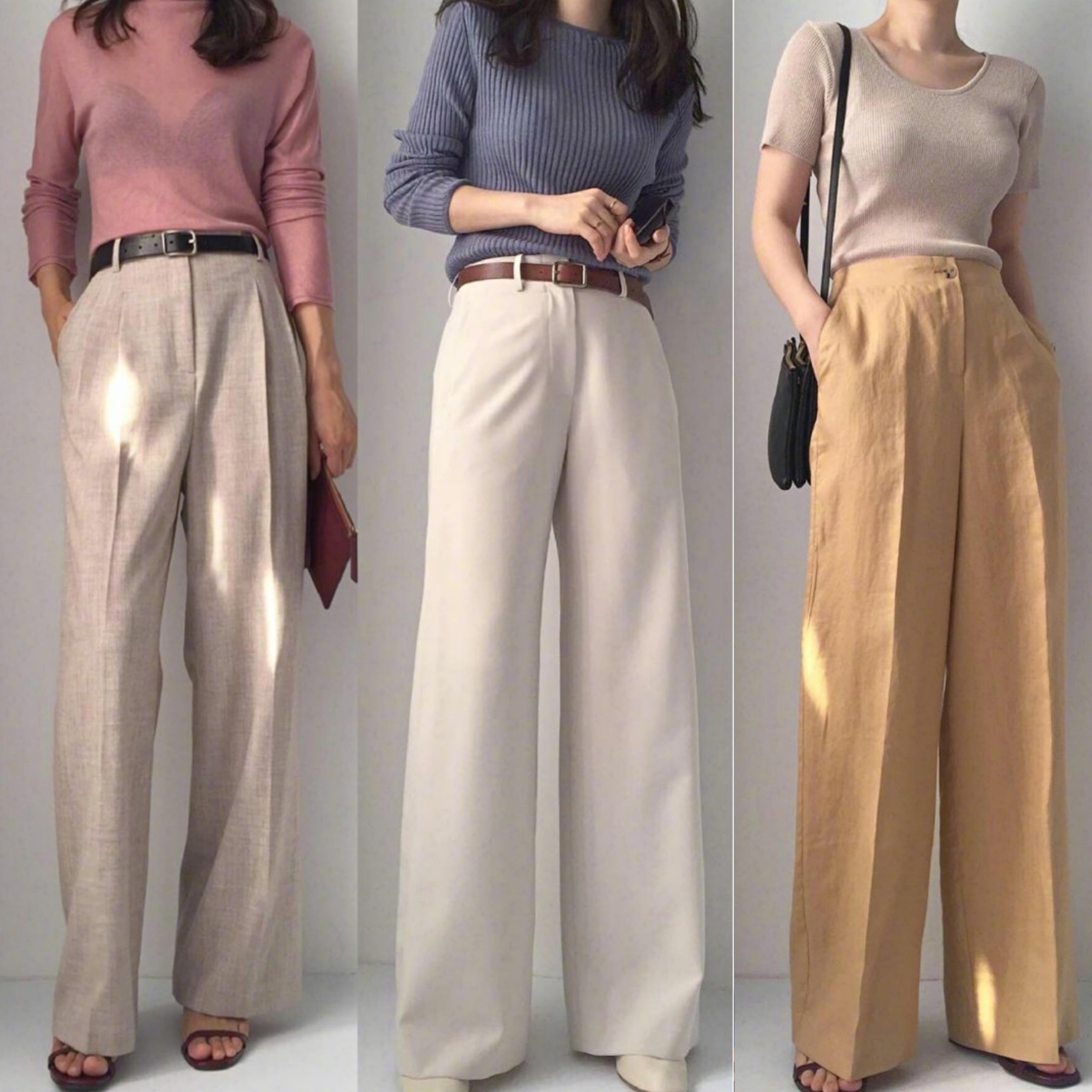 那些衣品好的姑娘，原来是用对了衣服的“软硬松紧”