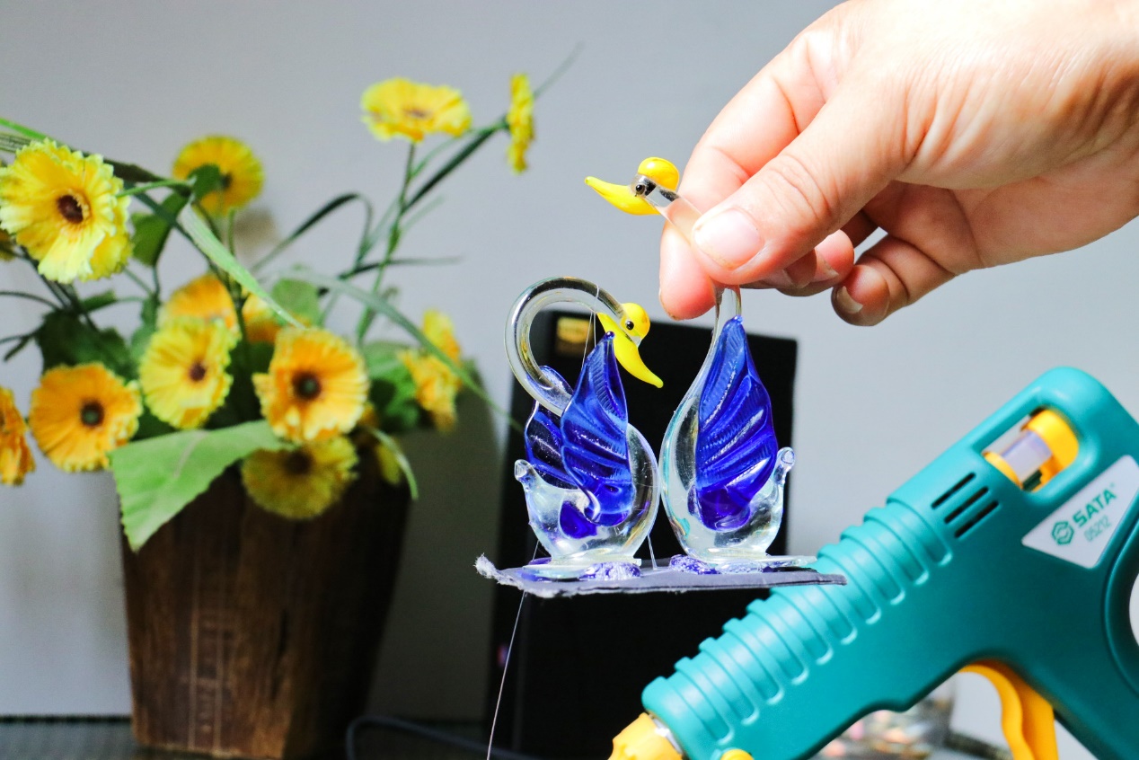 热熔胶枪创意diy手工教程,热熔胶枪手工diy简单