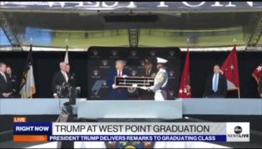 西点军校演讲特朗普,西点军校美国上将励志演讲