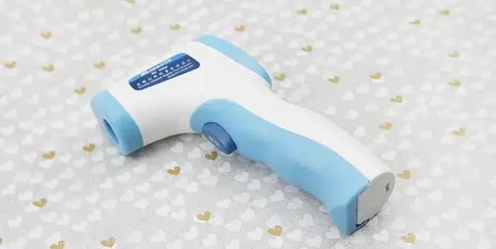 红外体温计的正确使用方法图解,红外体温计正确用法