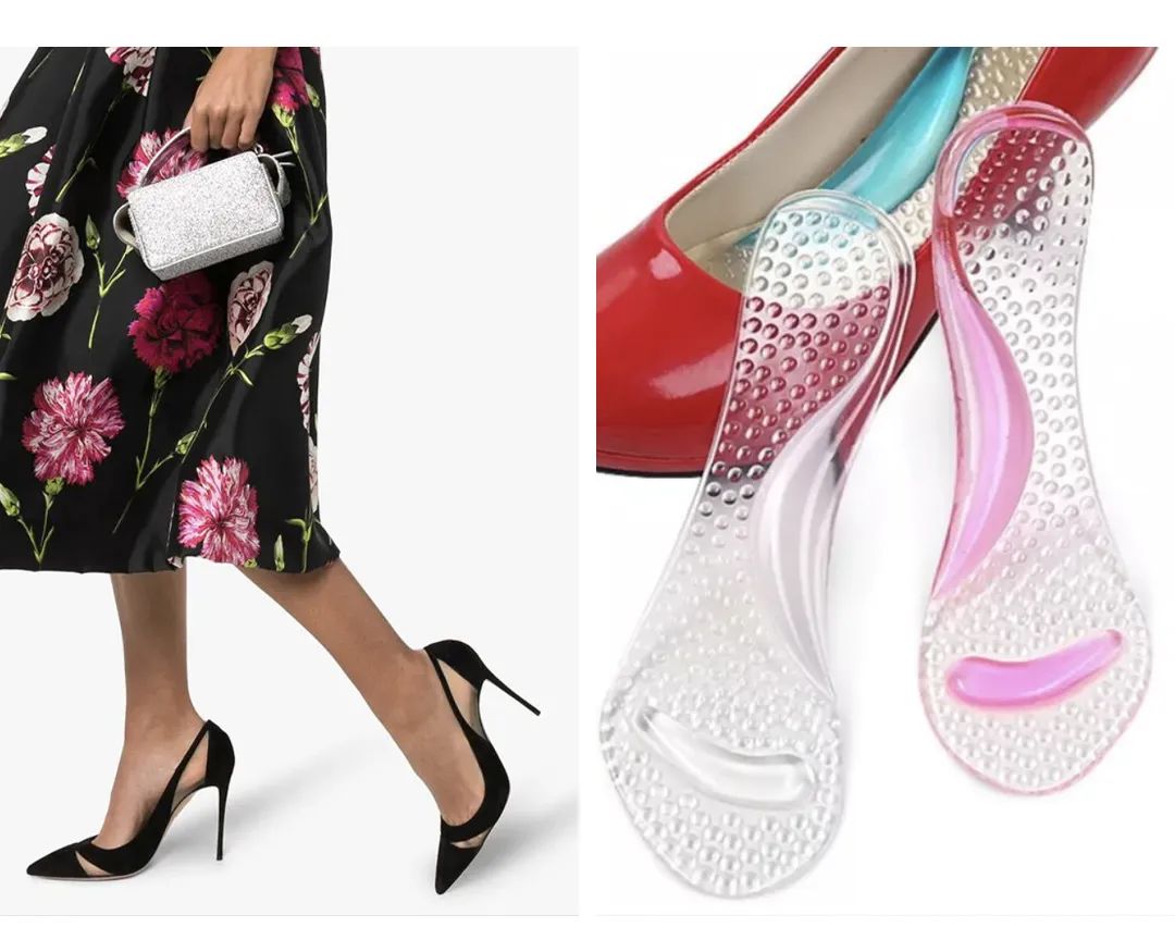 怎么穿尖头高跟鞋不磨脚,新高跟鞋后跟磨脚小妙招