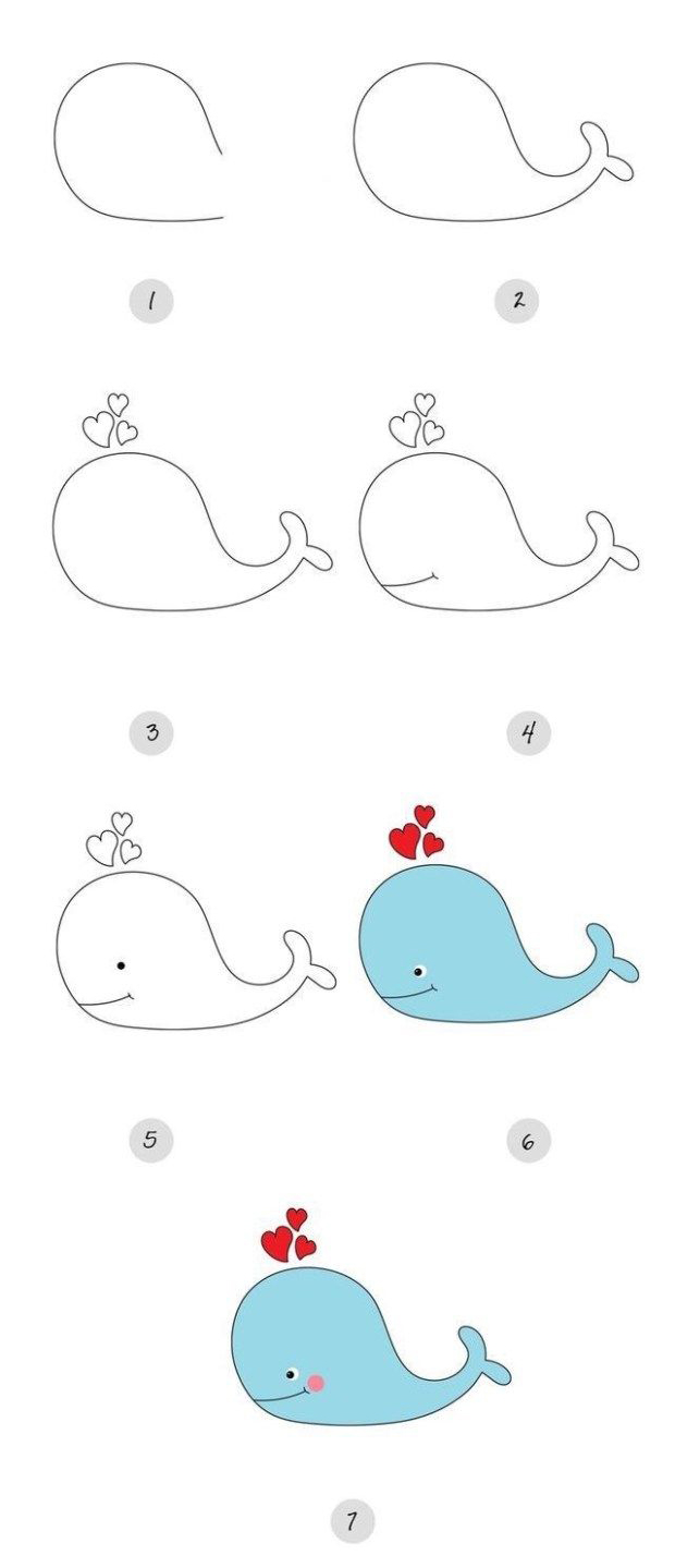 简单可爱的卡通动物画法,怎么画简单又可爱的卡通动物