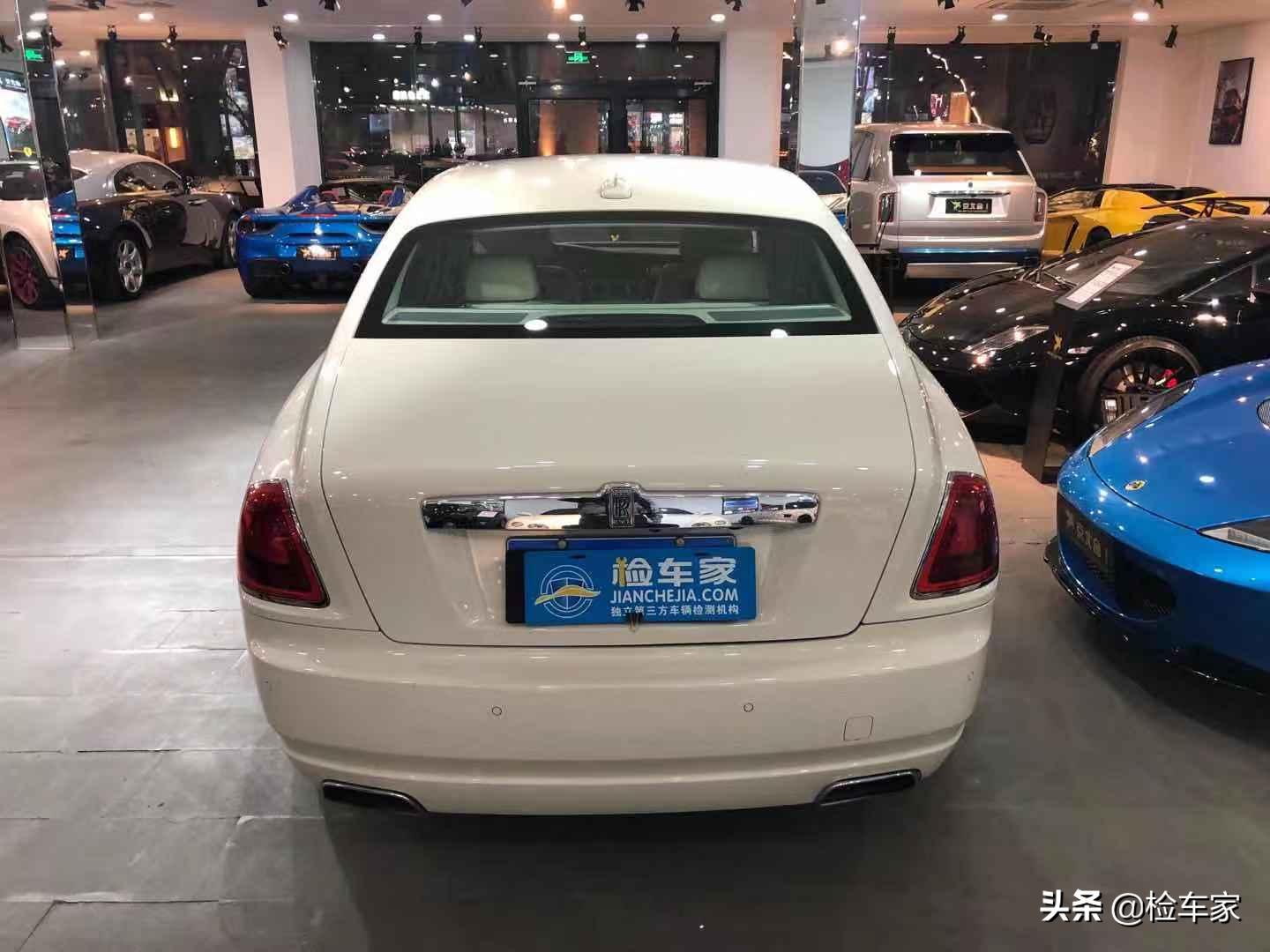 上海劳斯莱斯二手古思特,开劳斯莱斯的都不是普通人