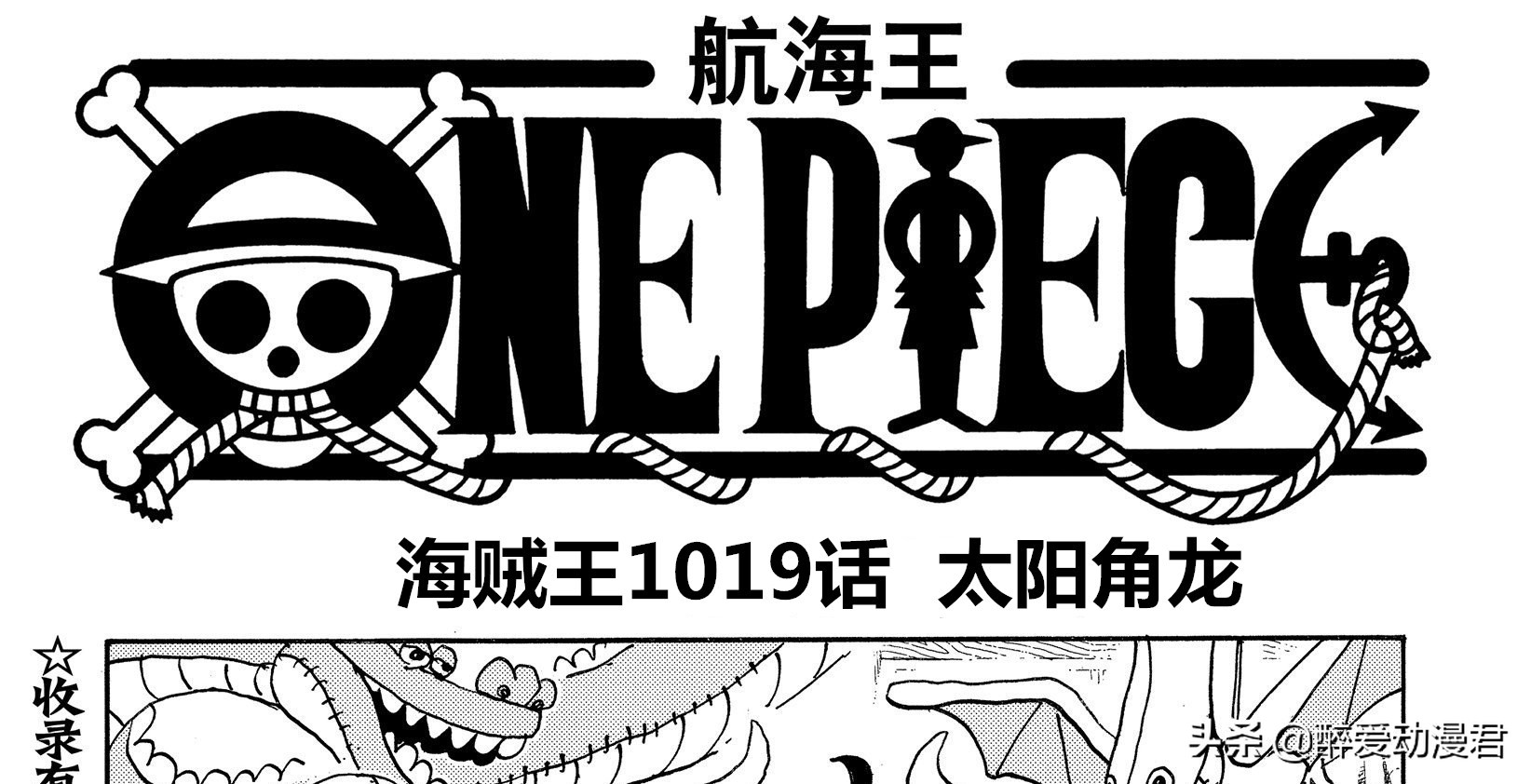 海贼王1019话,海贼王1106话情报夜与白鲸