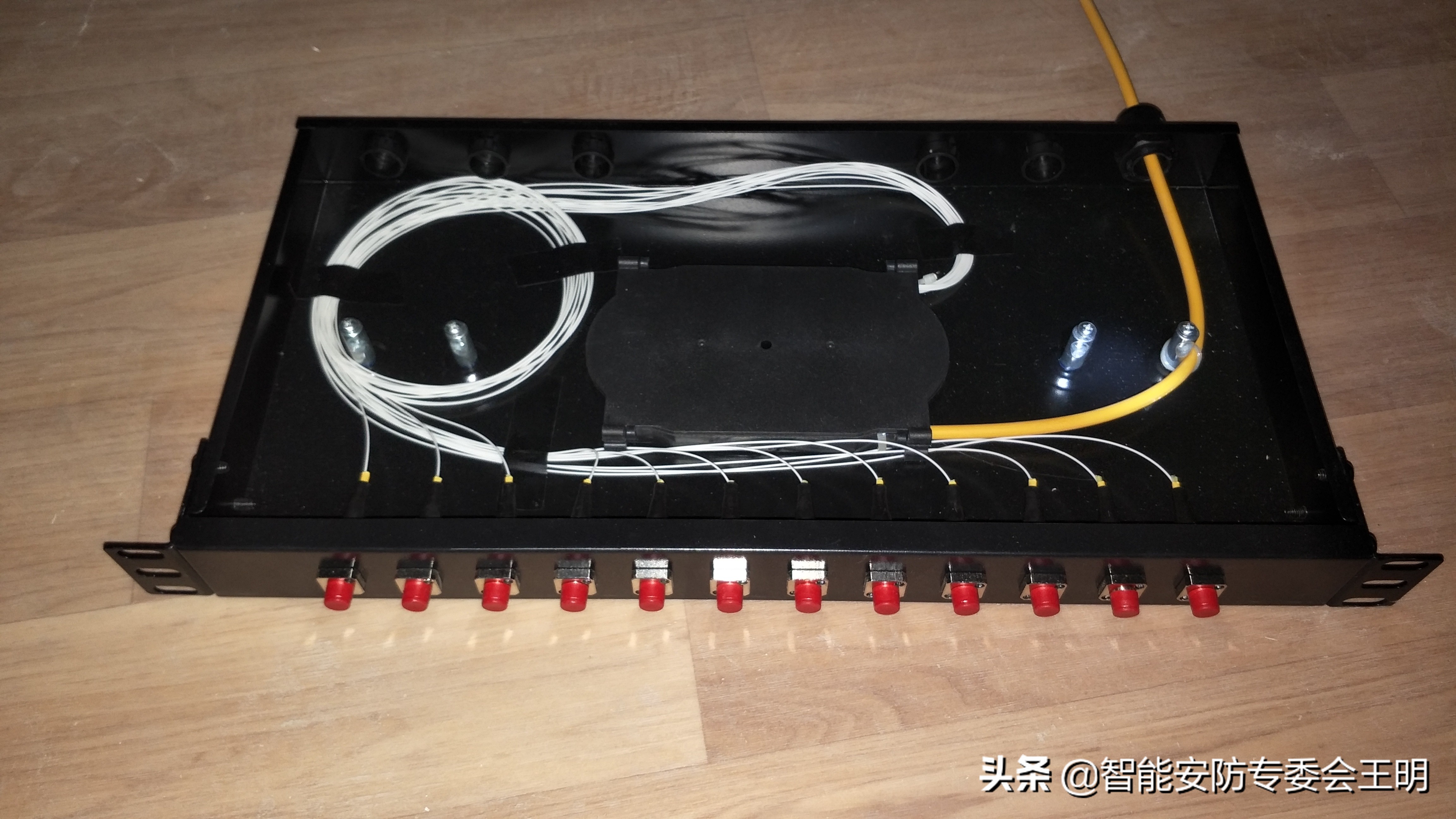 新型光纤熔接施工案例,风电场光纤熔接图纸