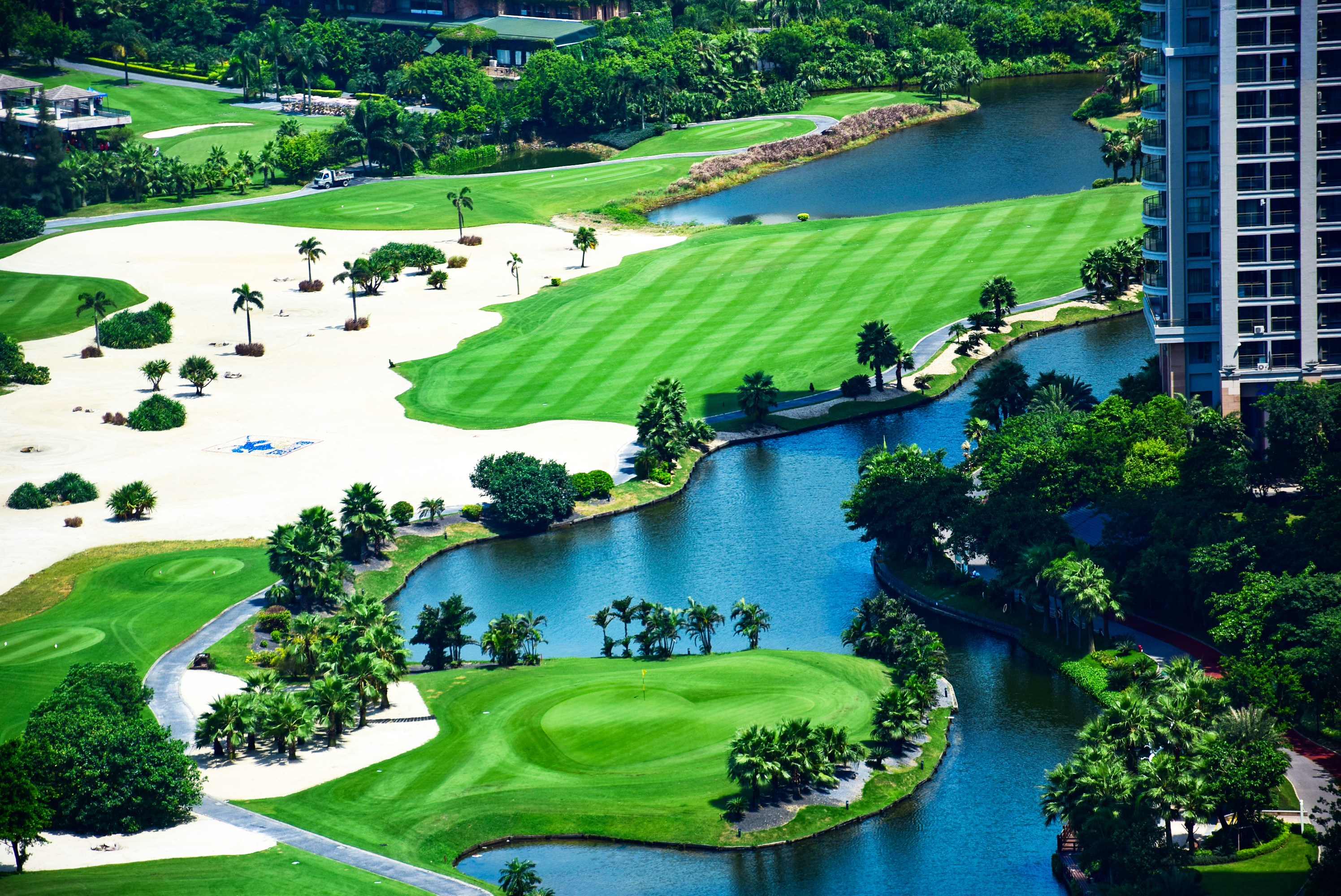 北海观山海高尔夫,北海最漂亮的场地