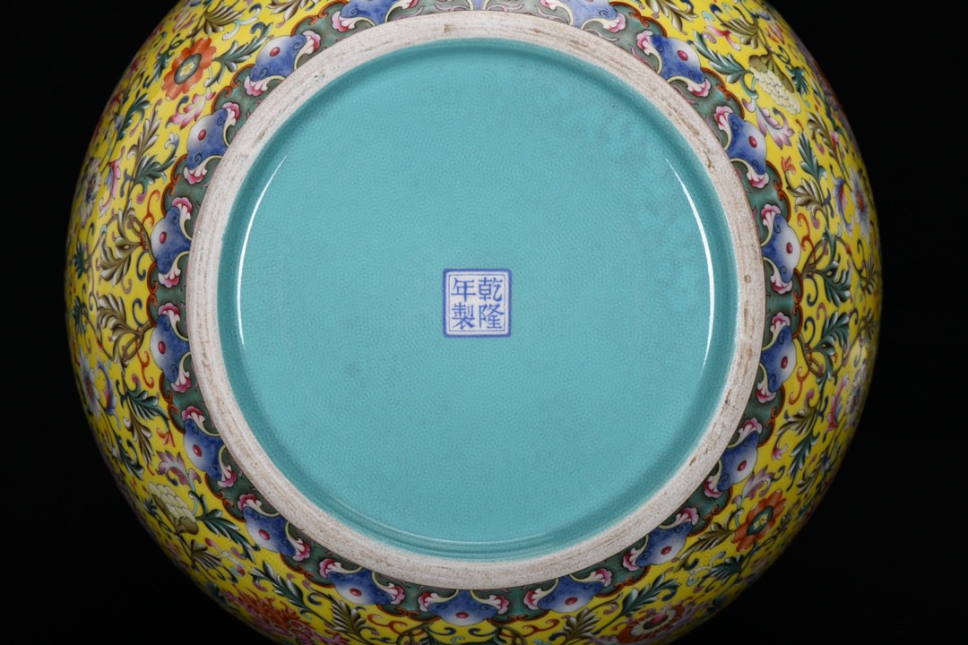 清代官窑珐琅彩将军罐,清代官窑珐琅彩鉴定方法