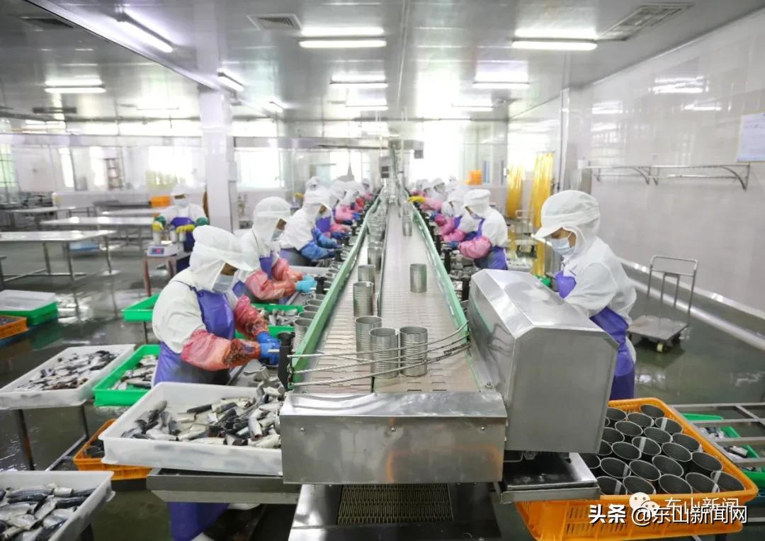 漳州东山今年第一季度近2000吨水产品罐头远销海外