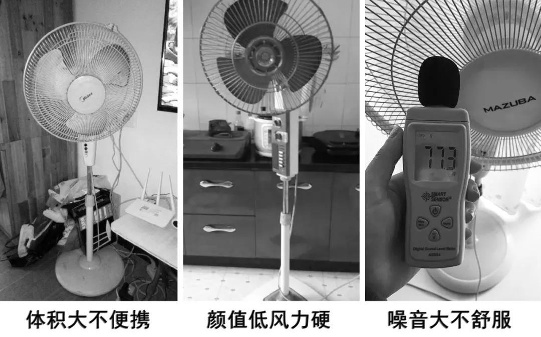 多功能可折叠可伸缩风扇,空气循环加湿落地风扇