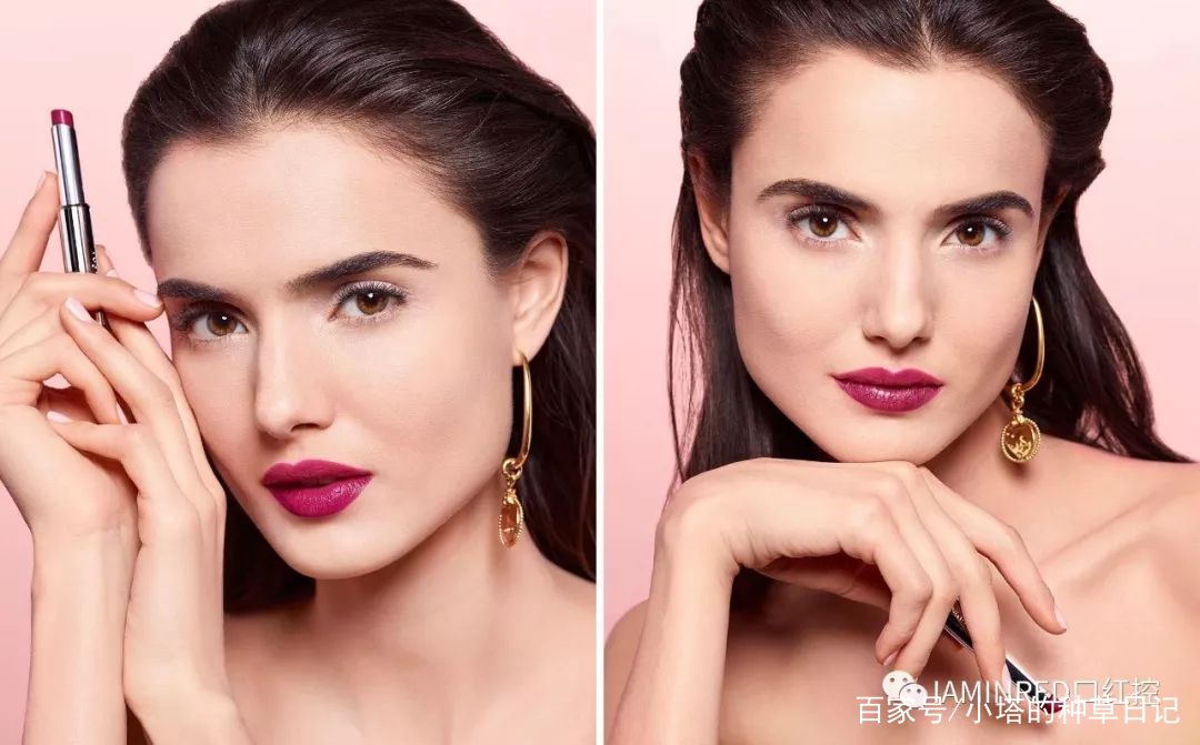 美女化妆涂口红高清自拍,99%的女生涂口红都会犯这个错误