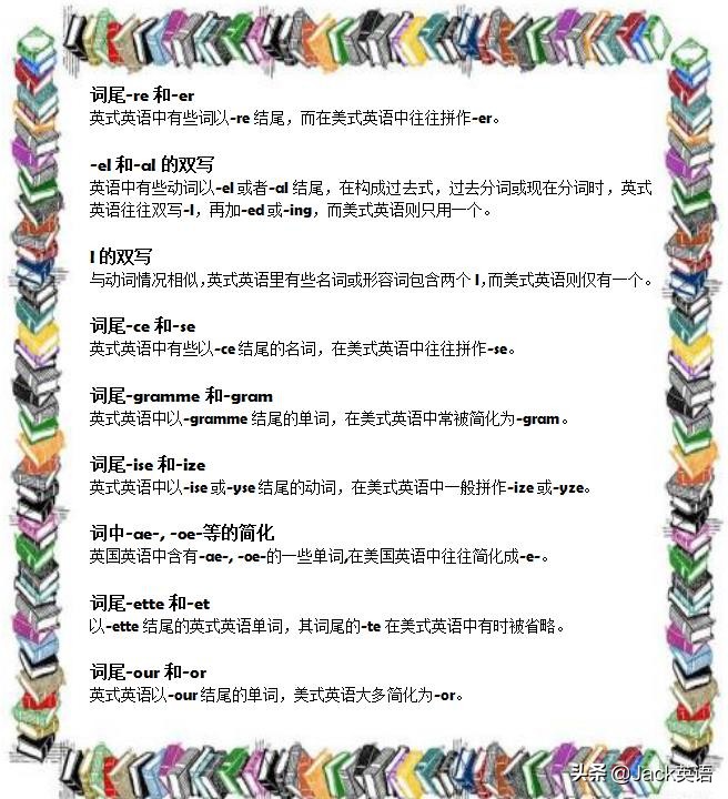 英式英语和美式英语用词区别,我们学的英式英语还是美式英语