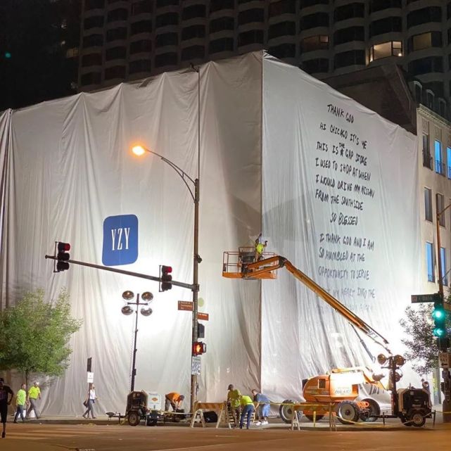 yeezygap联名在哪发售,yeezyxgapxbalenciaga三方联名款棉服