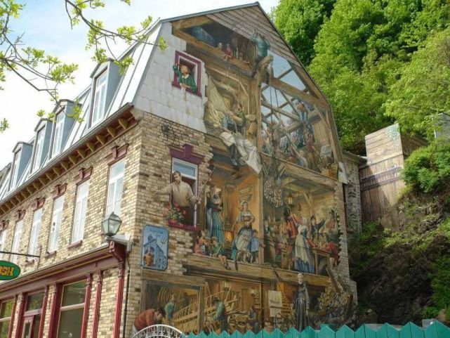 100幅惊艳的壁画,点石成金画4幅图片