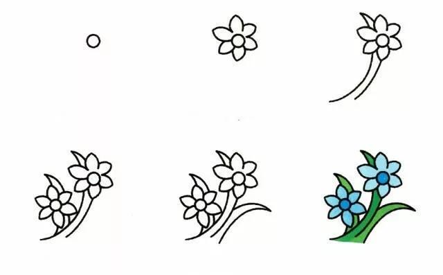 100种简笔画花草的画法高清,教学简笔画植物图片大全