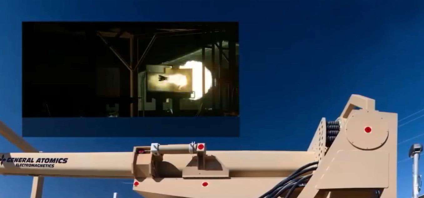 电磁炮炮弹本身能作为电枢吗,电磁炮烧蚀