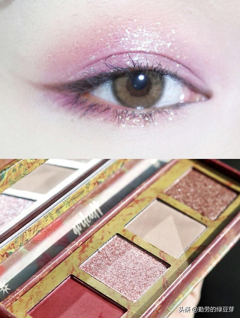 新中式妆容清冷感眼影推荐,眼影推荐平民彩妆女