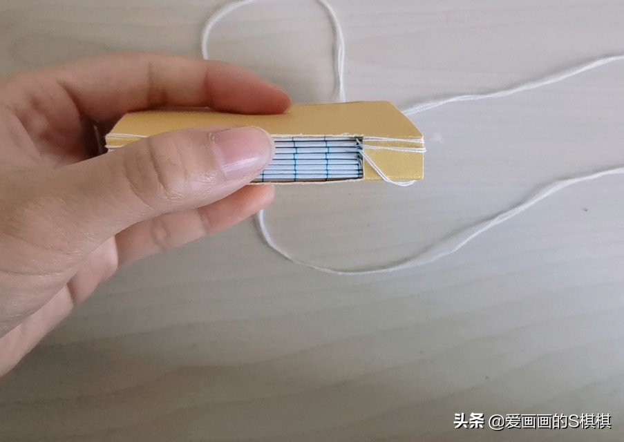 废弃本子制作手账本,手工自制小本子简单又漂亮