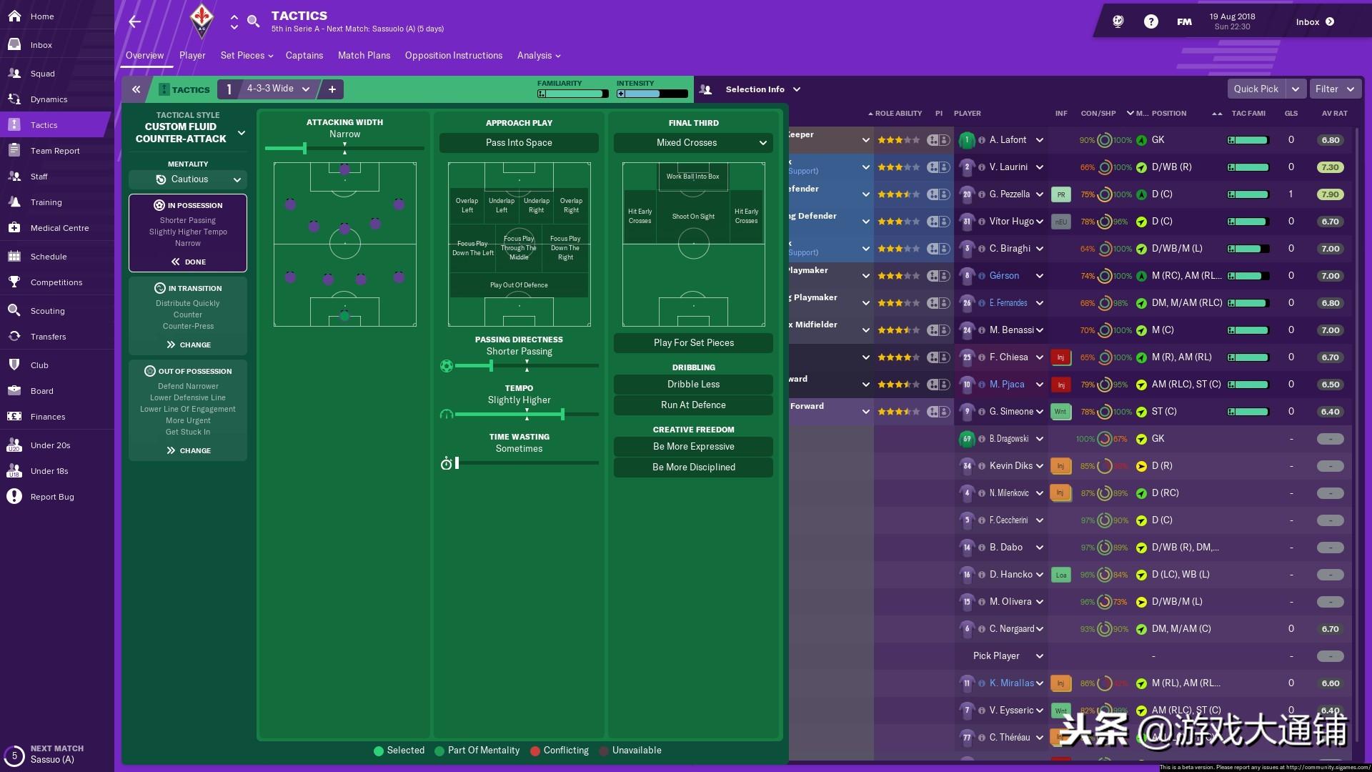 FM2019测评来袭！