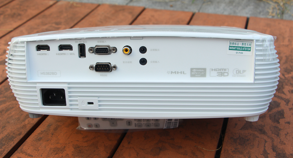 实用才是大面子，100吋无屏电视来啦-AcerH5382BD投影机测评