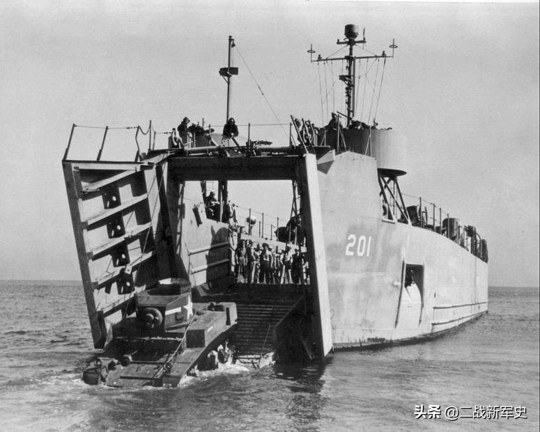 美军lst登陆舰,美国lsm登陆舰