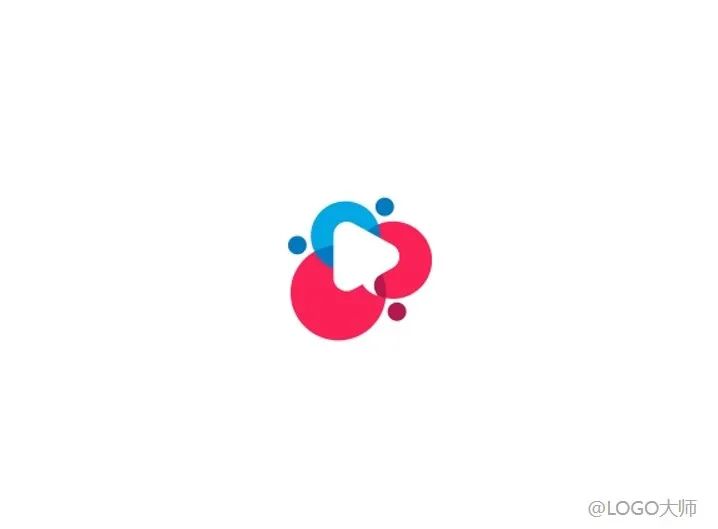 三角形元素logo,心形元素创意logo设计欣赏