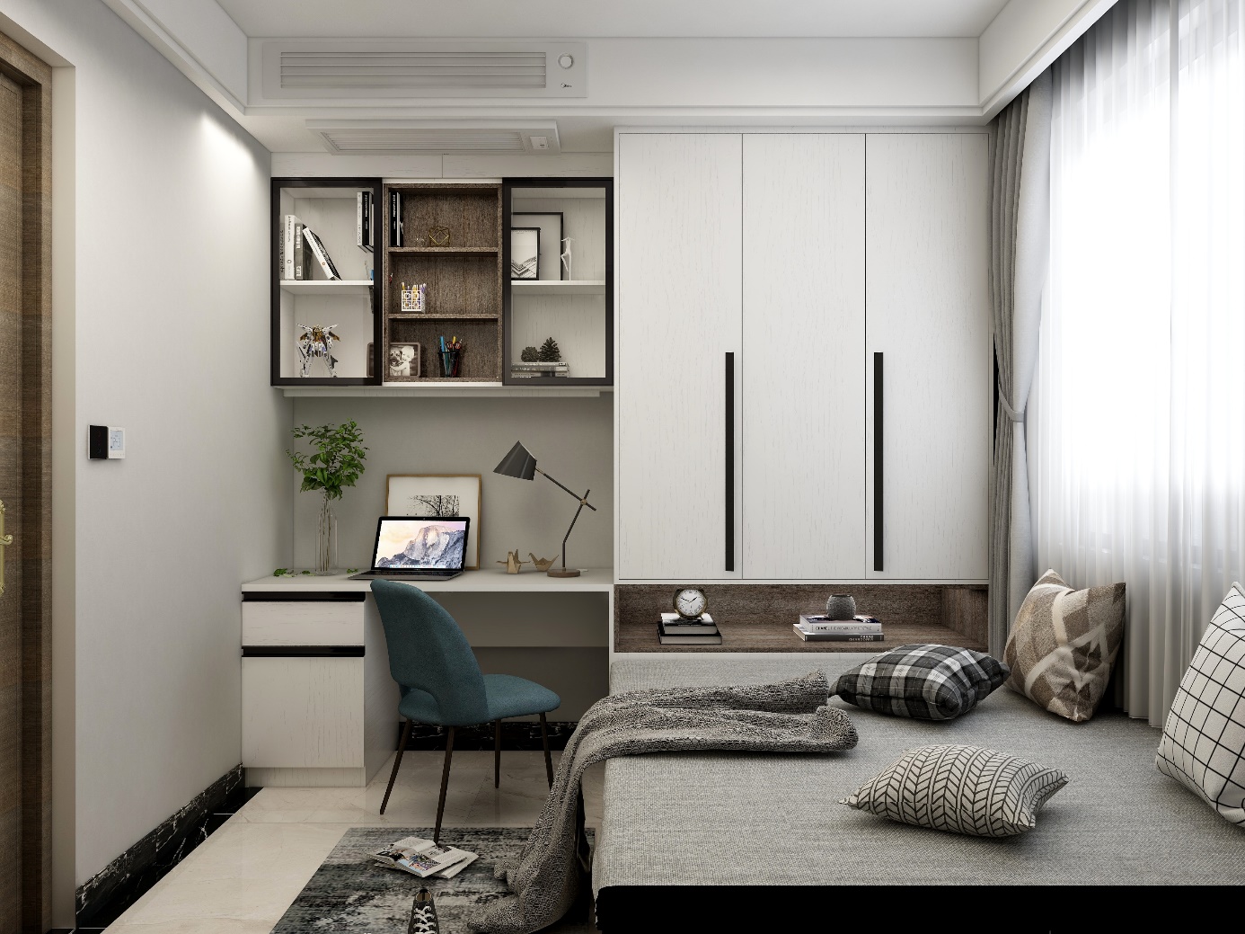 2021中央空调装修流行风格,极简风装修中央空调如何布局