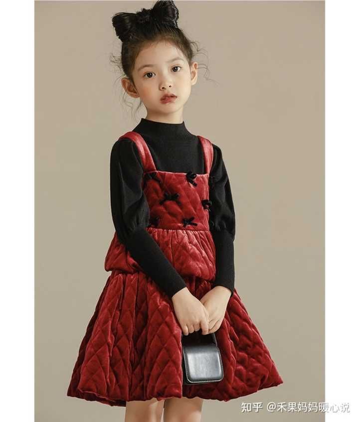 童装女童6-12岁拜年服洋气,2023年最流行的衣服童装