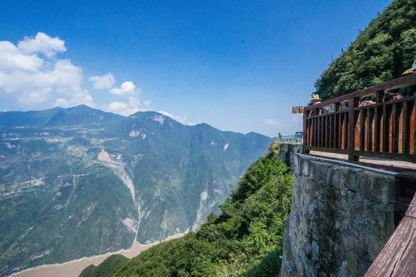 巫山小三峡之巅,巫山长江第一峡