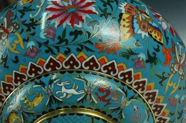 景泰蓝官窑真品图,大明景泰年制瓷景泰蓝真品图片